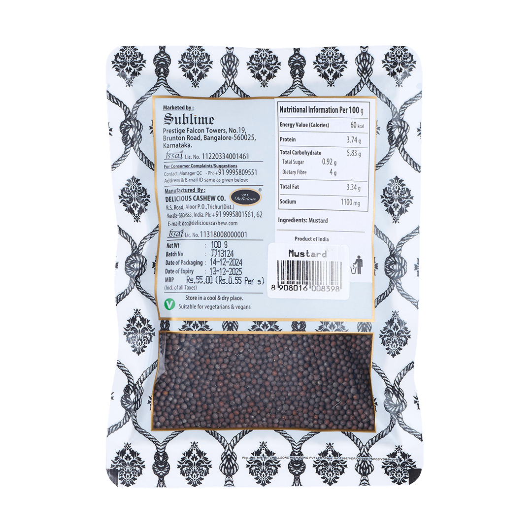 Sublime Inspiring Awe Mustard Seeds - Distacart