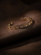 NVR Men's Rose Gold Plated Cuff Bracelet - Distacart