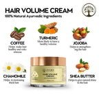 Ivory Natural Hair Volume Cream For Thicker, Fuller Looking Hair