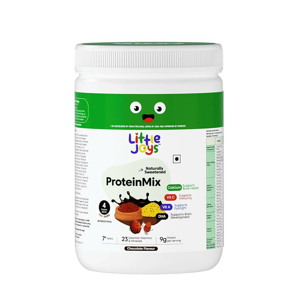 Little Joys ProteinMix Nutrition Powder (9g Protein) for Kids (7-12 yrs) - Distacart
