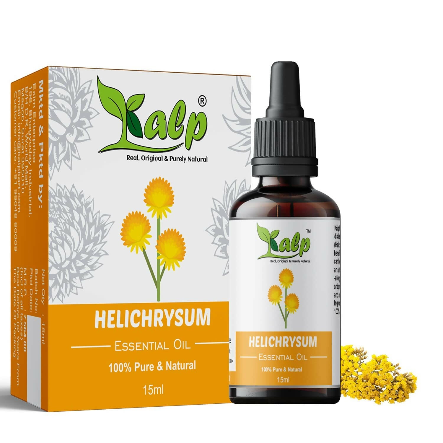 Kalp Helichrysum Essential Oil