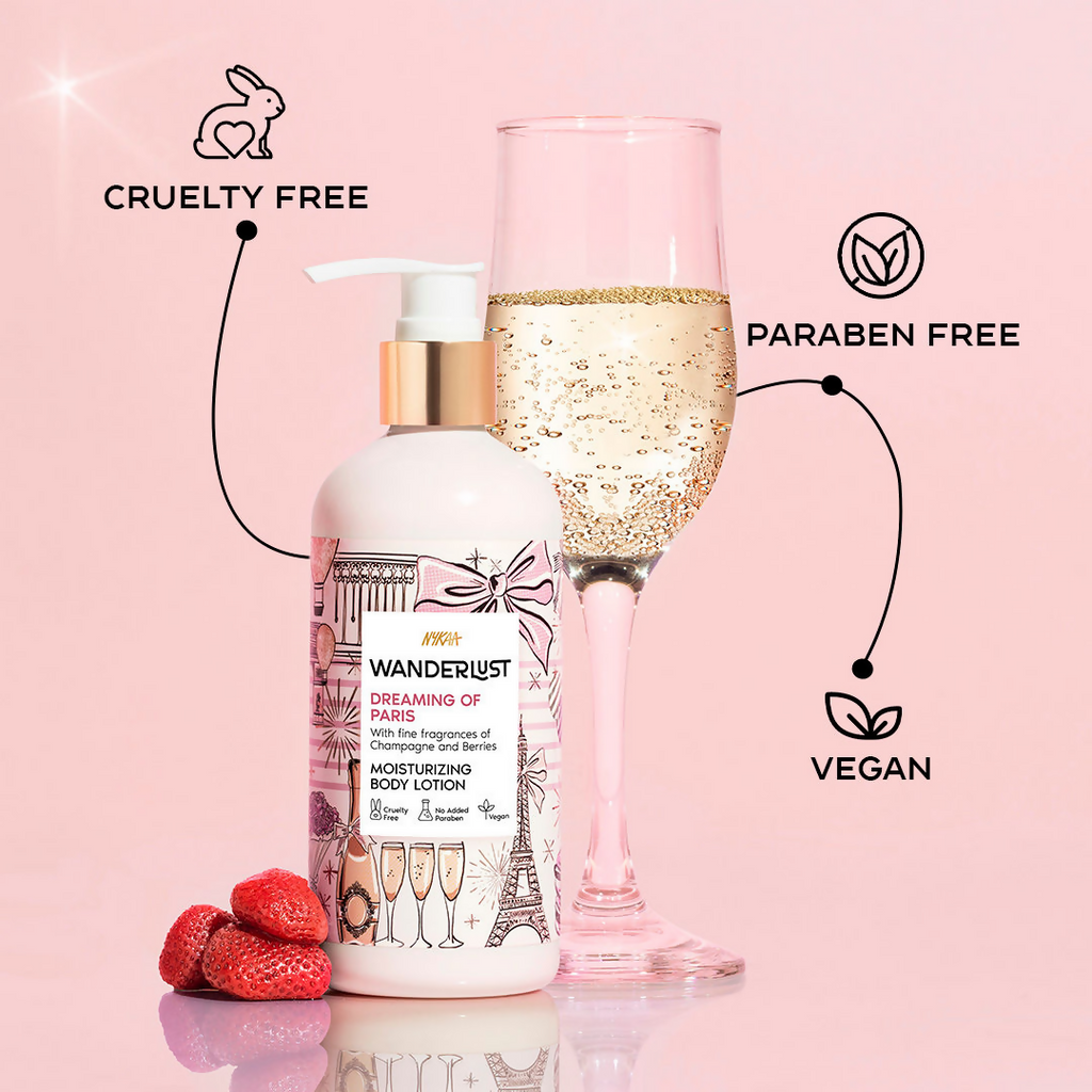 Wanderlust Dreaming of Paris Fruity Perfume Body Lotion - Distacart