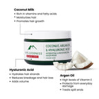 Alps Goodness Coconut Milk, Argan Oil and Hyaluronic Acid Hydrating and Nourishing Hair Mask