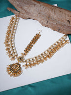 Kundan Layered Matha Patti (Gold) - Ruby Raang - Distacart