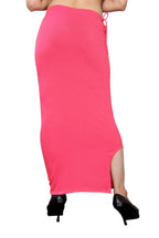 Vamika Peach Cotton Lycra Petticoat - Distacart