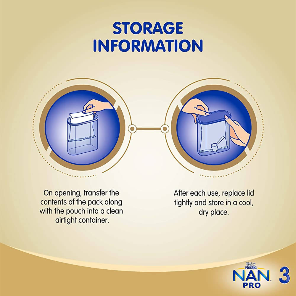 Nestle Nan Pro 3 Follow-Up Formula Powder After 12 Upto 18 Months Stage 3