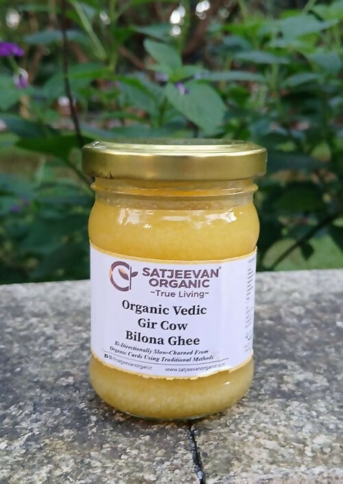 Satjeevan Organic Vedic Gir Cow Bilona Ghee - Distacart