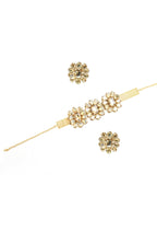 Mominos Fashion Joharkamal Gold-Plated Brass Finish Stone Choker For Women & Girls (Golden) - Distacart