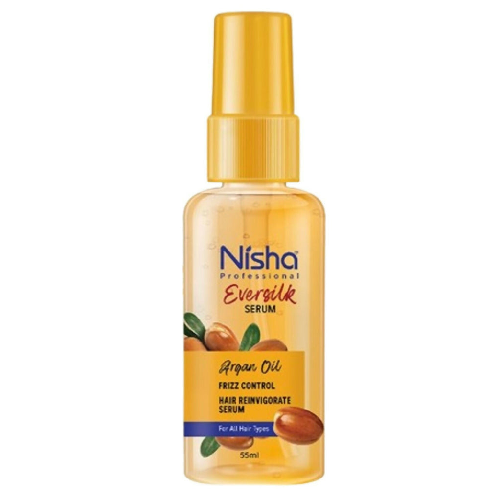 Nisha Hair Serum Eversilk Argan Oil Serum - Distacart