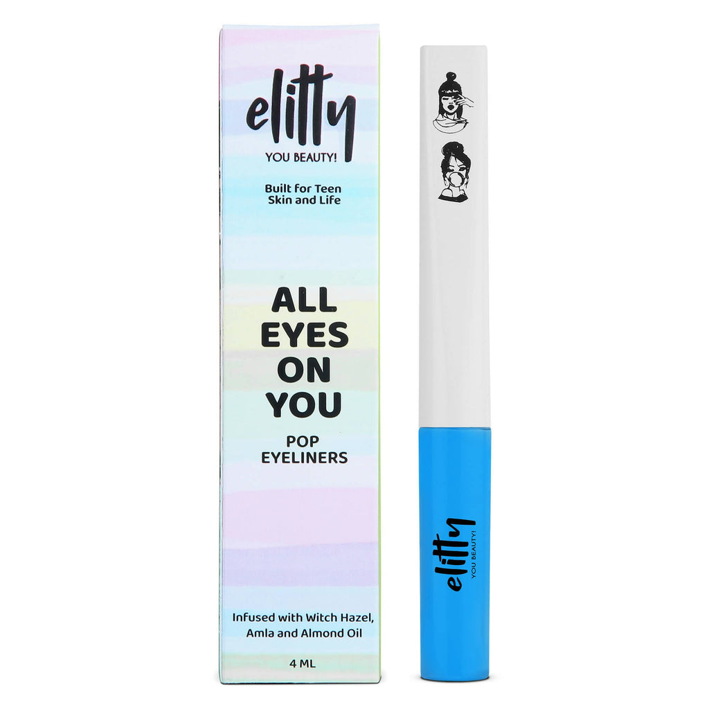 Elitty Eye Gotta Feeling - Pop Eyeliner Matte-Santorini- Light Blue