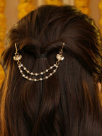 Ruby Raang Pearl Hair Jewellery - Distacart