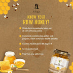 Adya Organics Raw Unprocessed Mustard Honey
