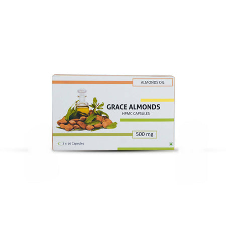Nutra Grace Almond Oil Capsules