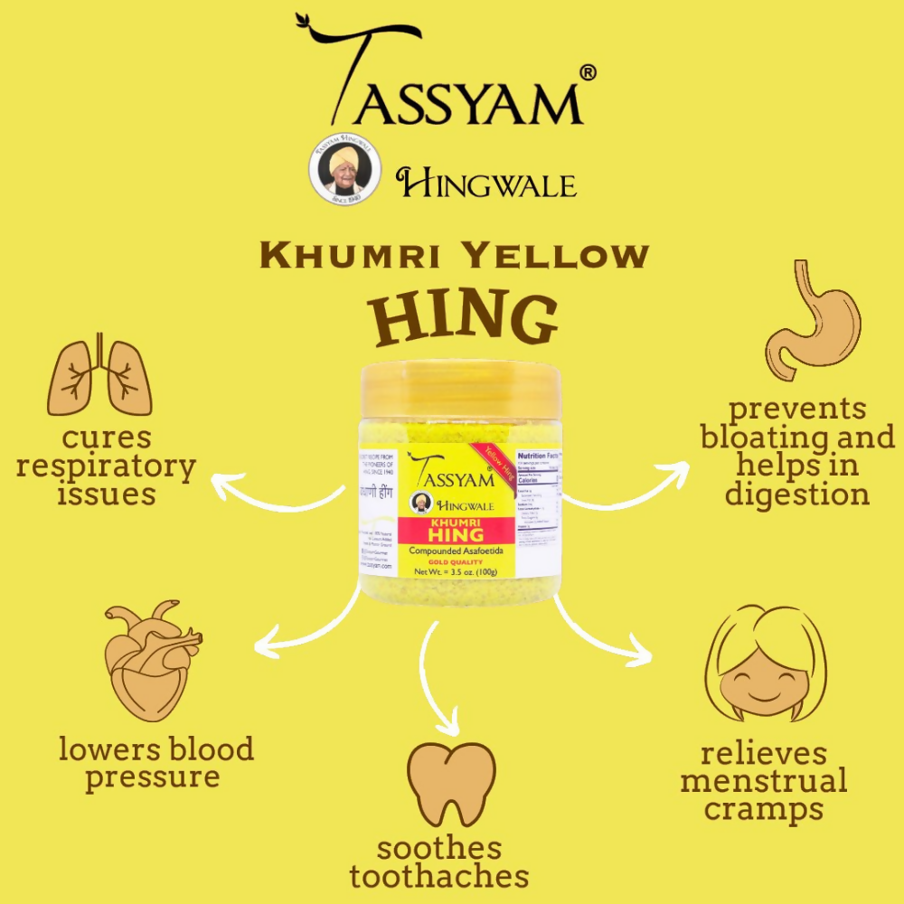 Tassyam Organics Khumri Yellow Hing - Distacart