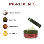 Jovees Kokum Body Butter for Dry & Rough Skin Deep Nourishment, Non-Sticky