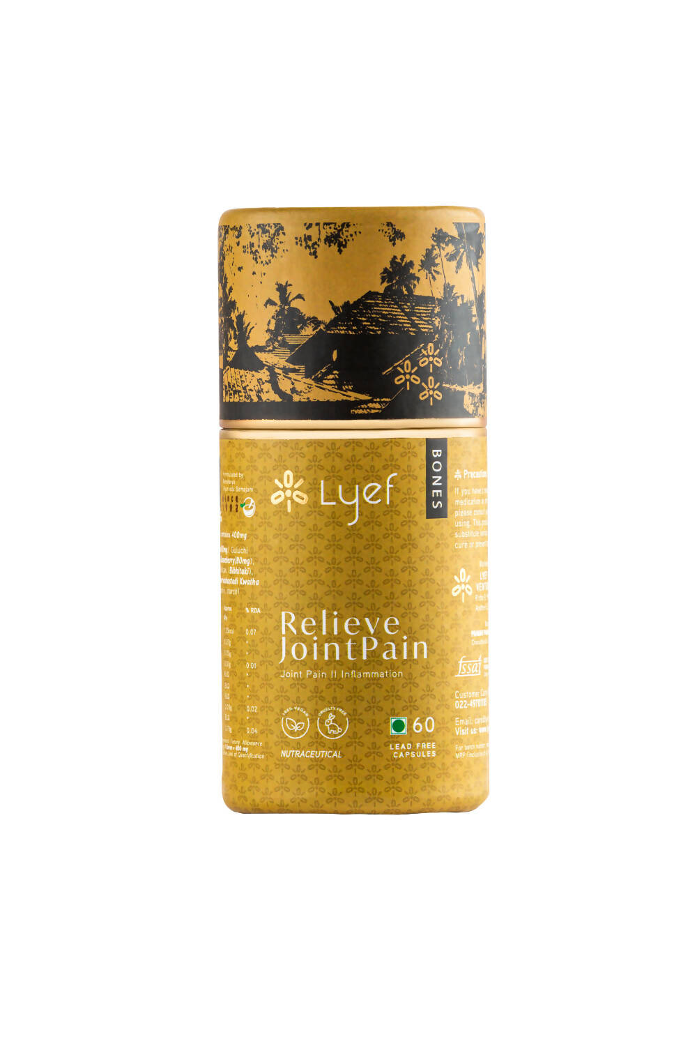 LYEF Relieve Joint Pain Capsules - Distacart