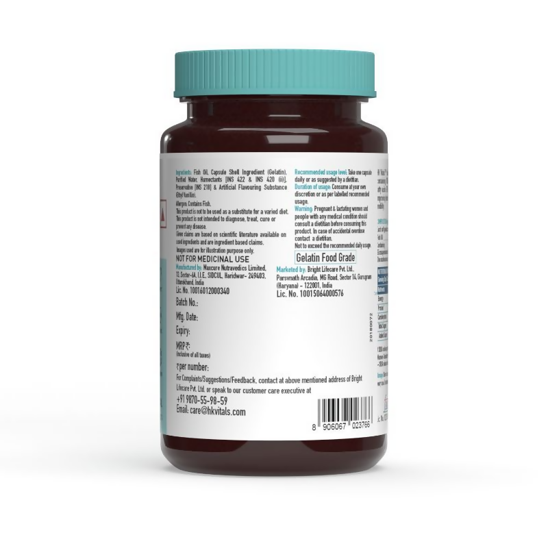 HK Vitals Advanced Omega-3 Capsules - Distacart
