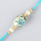 Rose Japanese Stone Rakhi & Almonds Jar in usa