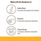 Soultree Indian Rose Face Wash With Turmeric & Honey