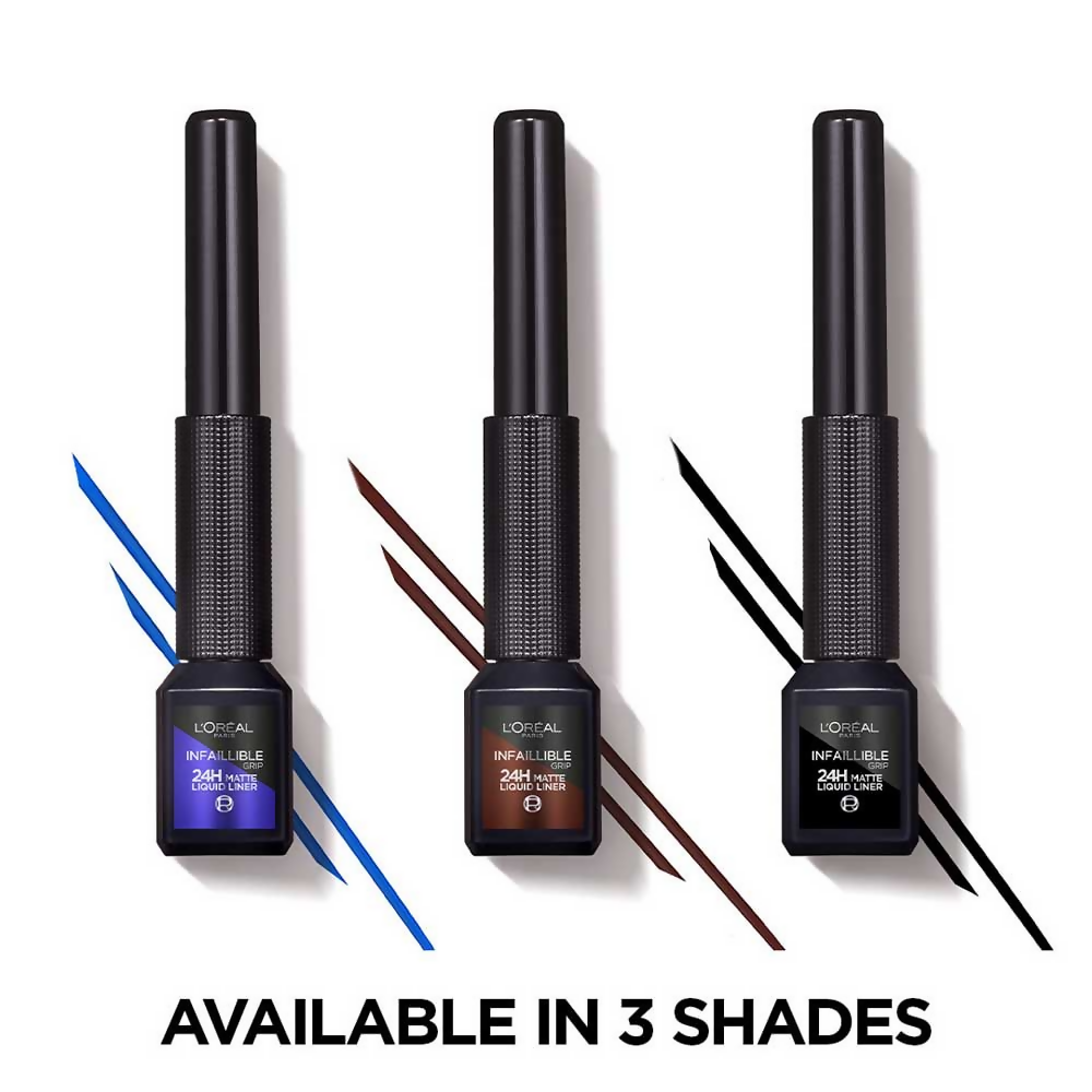 L'Oreal Paris Infaillible Grip 24H Matte Liquid Liner - 02 Blue