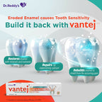 Vantej Sensitivity Protection Toothpaste, Gives Long Lasting Sensitivity Protection & Tooth Sensitivity Healing