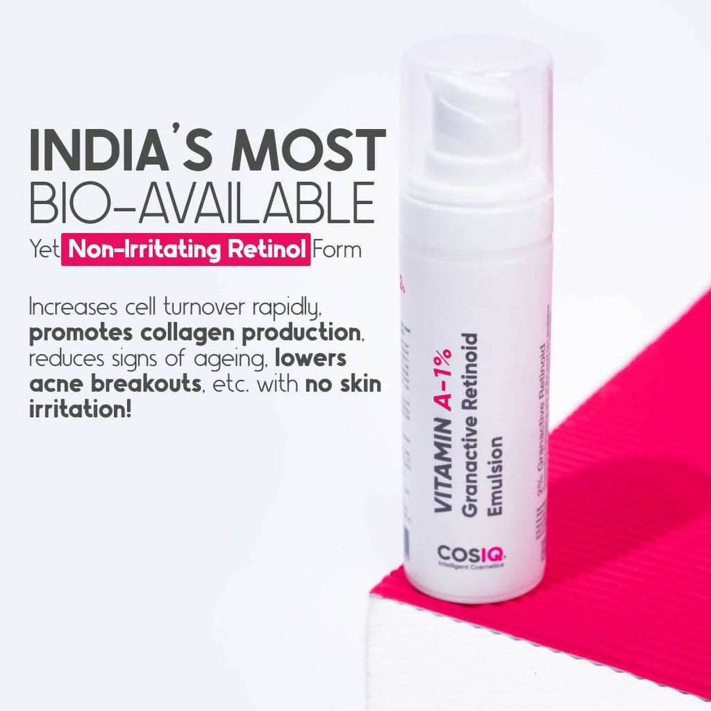 Cos-IQ Vitamin A-1% Granactive Retinoid Emulsion