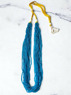 Inhanns Crystal Beads Luxe Edition – Multi-Layered Necklace - Sea Blue