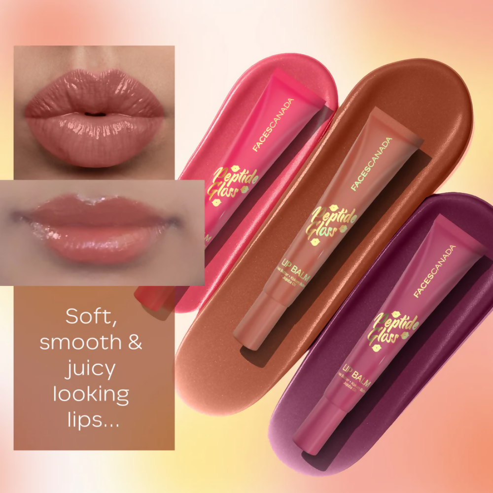 Faces Canada Peptide Gloss Lip Balm - Mocha Melt 01