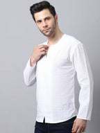 Even Apparels White Pure Cotton Embroided Kurta - Distacart
