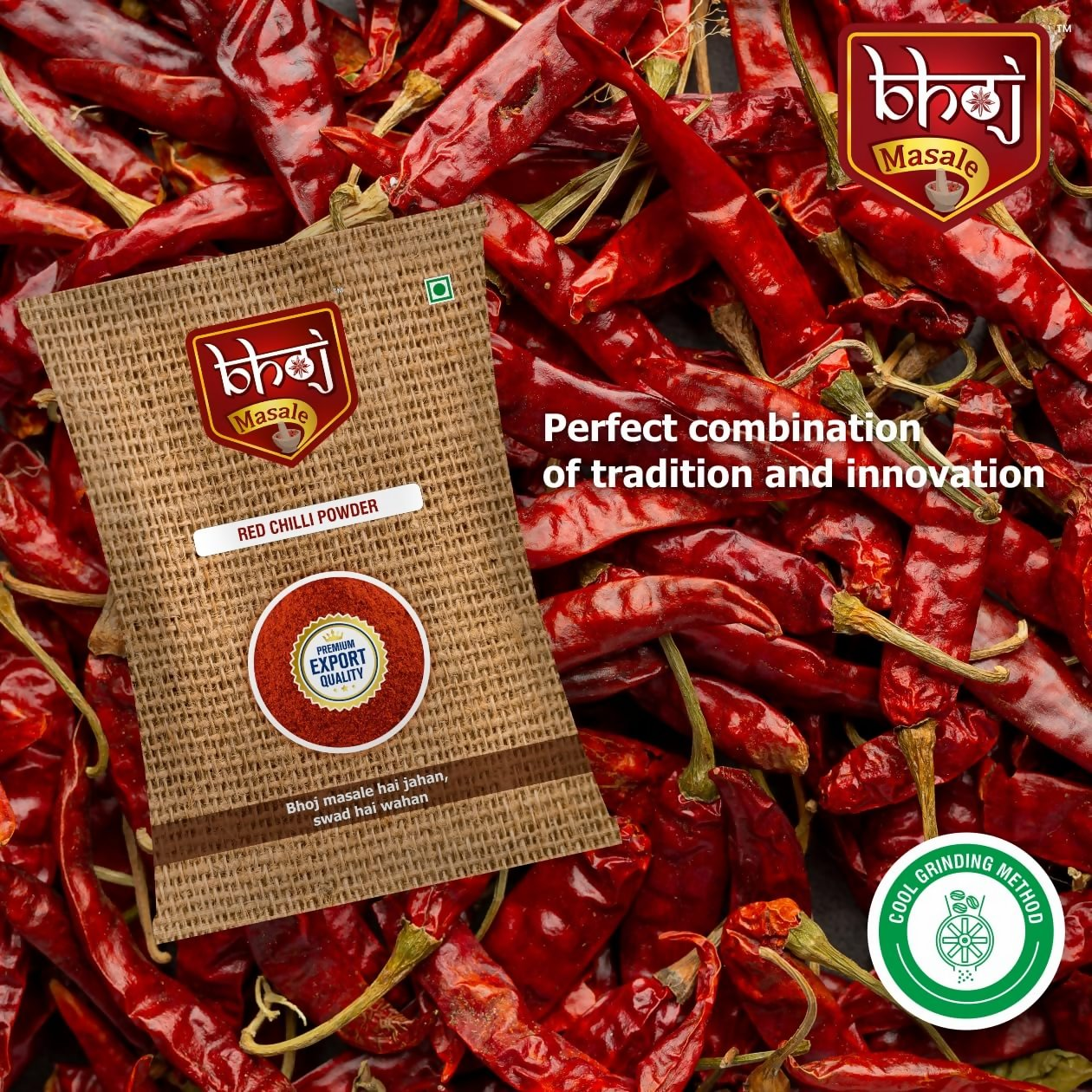 Bhoj Masale Lal Mirch Powder - Distacart