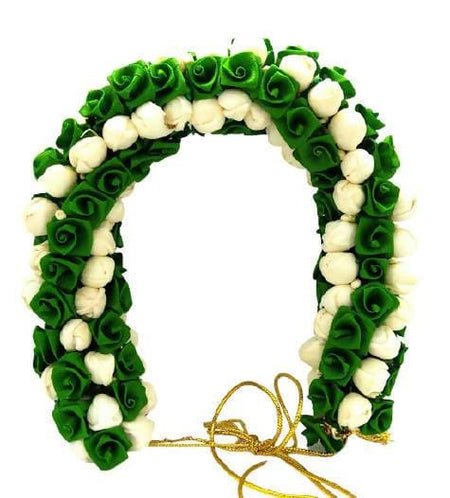 Dark Green Gajra