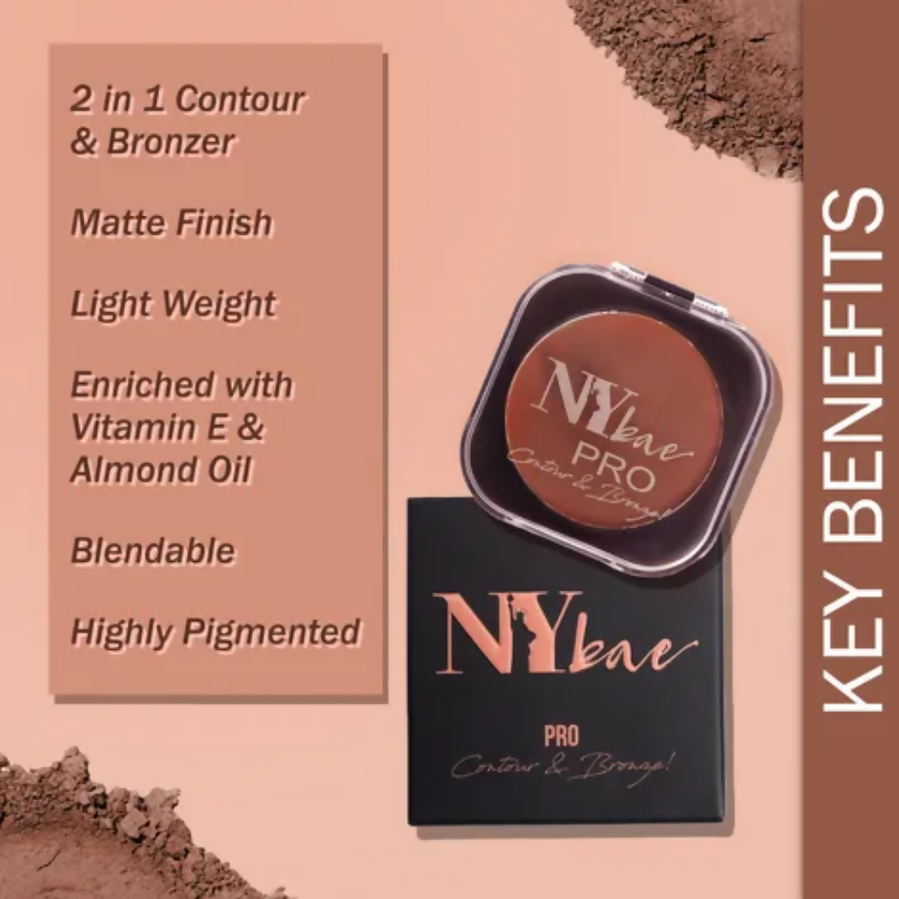 NY Bae Pro Contour & Bronze - Deep Brown 01