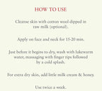 Just Herbs Petalsoft Anti-Tan Rose Face Pack