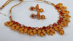 Kemp Peacock Pink & White Necklace Set - Distacart