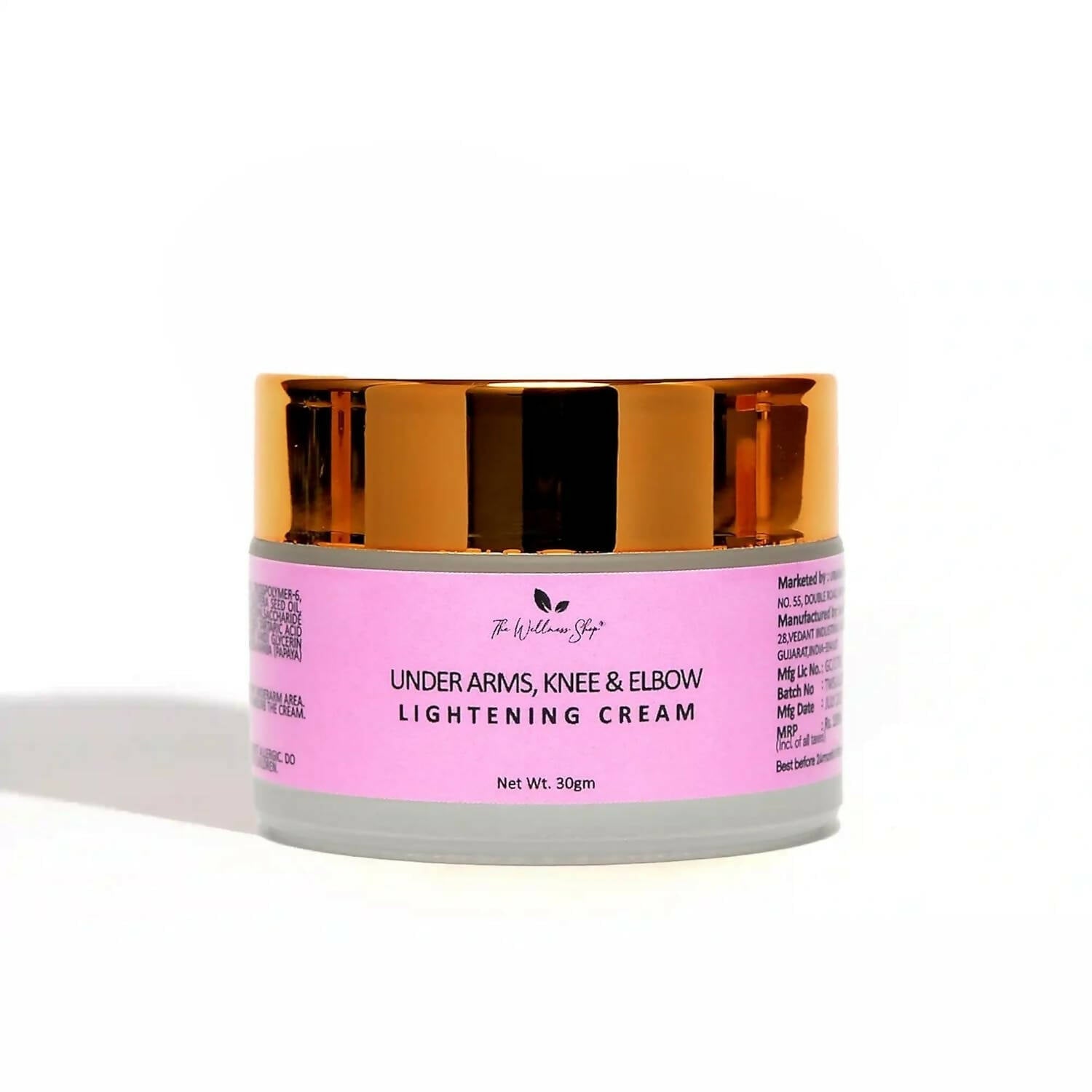 The Wellness Shop Under Arms, Knee and Elbow Lightening Cream