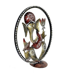 Umi Ganesha Idol in Cirle Decorative Handicraft Showpiece Ganesha Idol