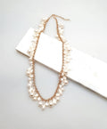 Bling Accessories Baroque & Swarovski Glass Pearls Long Charm Necklace - Distacart