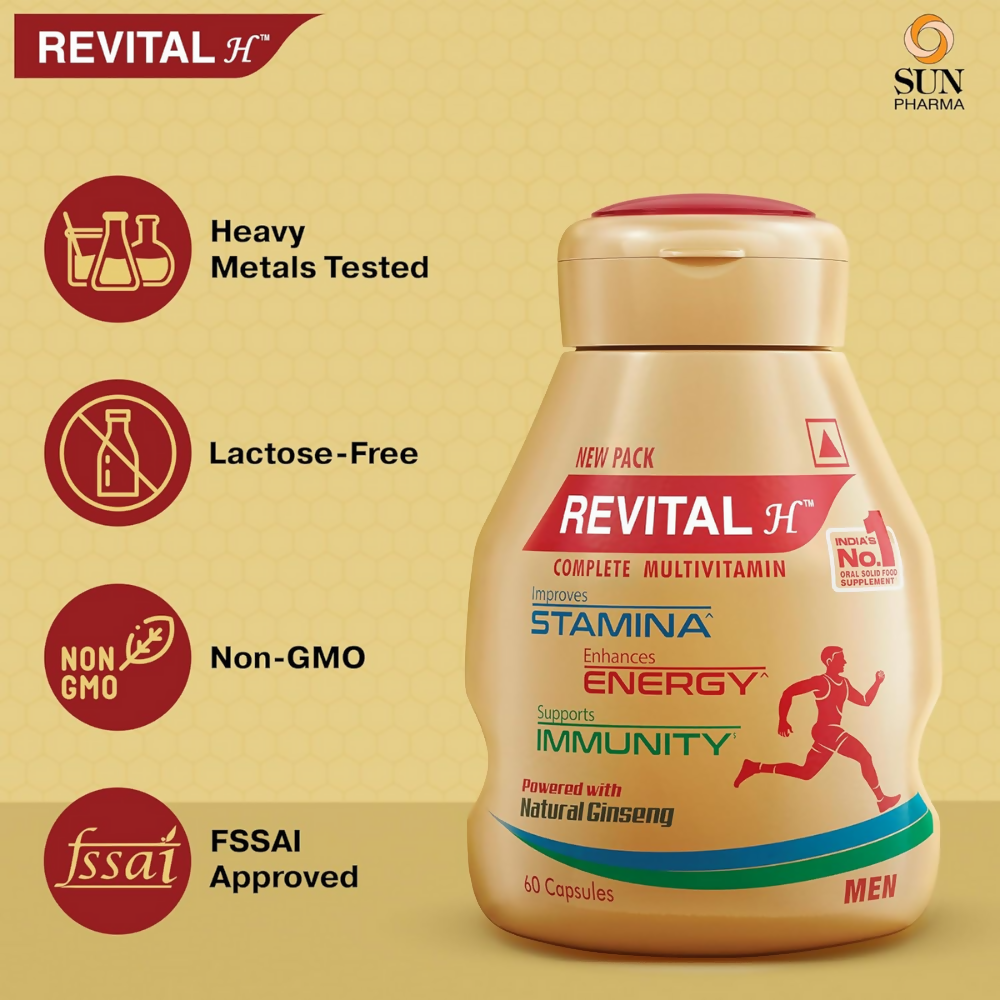 Revital H Woman 30S And Men 30S Capsules - Distacart