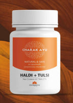 Charakayu Haldi + Tulsi Tablets - Distacart