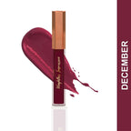 FLiCKA Weightless Impression 12 December - Pink Matte Finish Liquid Lipstick