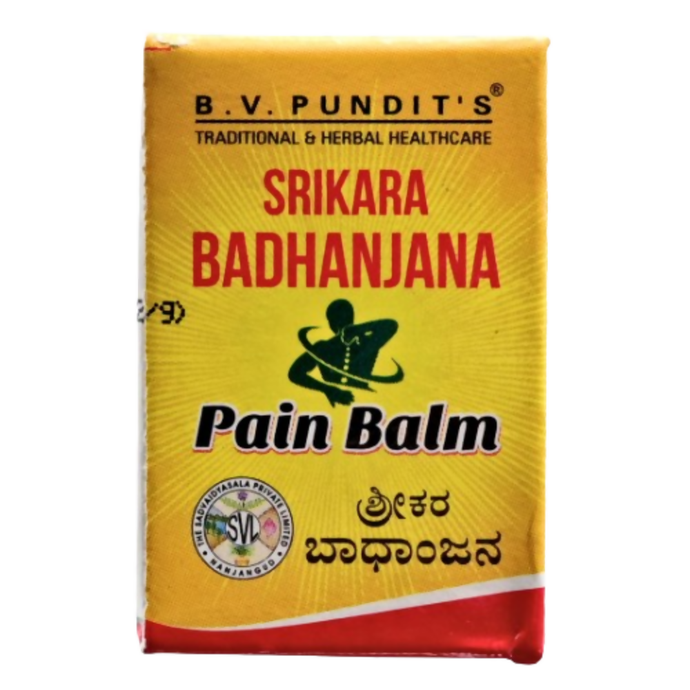 B V Pundit's Srikara Badanjana Balm