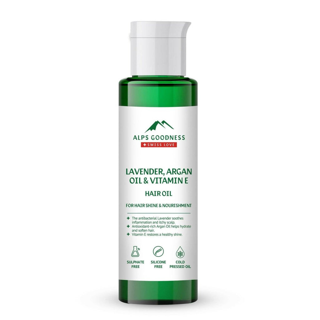 Alps Goodness Lavender, Argan Oil & Vitamin E Hair Oil