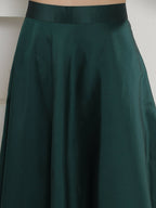 Joban Fashion Green Lehnga Top And Dupatta Set