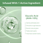 Cos-IQ AHA Glycolic Acid 10% Face Cleanser