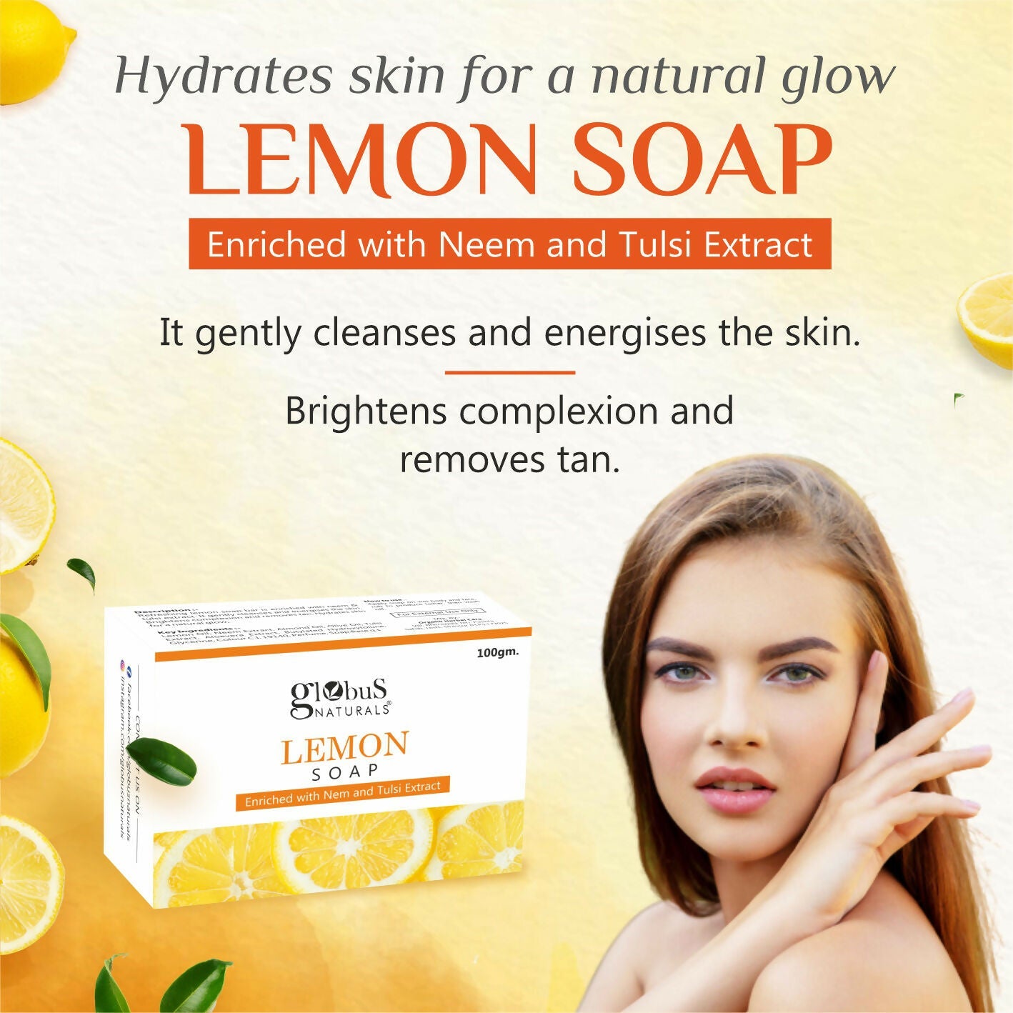 Globus Naturals Lemon Soap