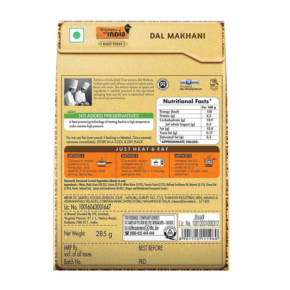 Kitchens of India Dal Makhani - Distacart