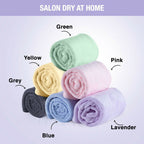 Nykaa Naturals Microfiber Hair Wrap for Frizz Free & Shiny Hair - Lavender