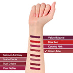 TAC - The Ayurveda Co. Liquid Matte Brown Bae Lipstick