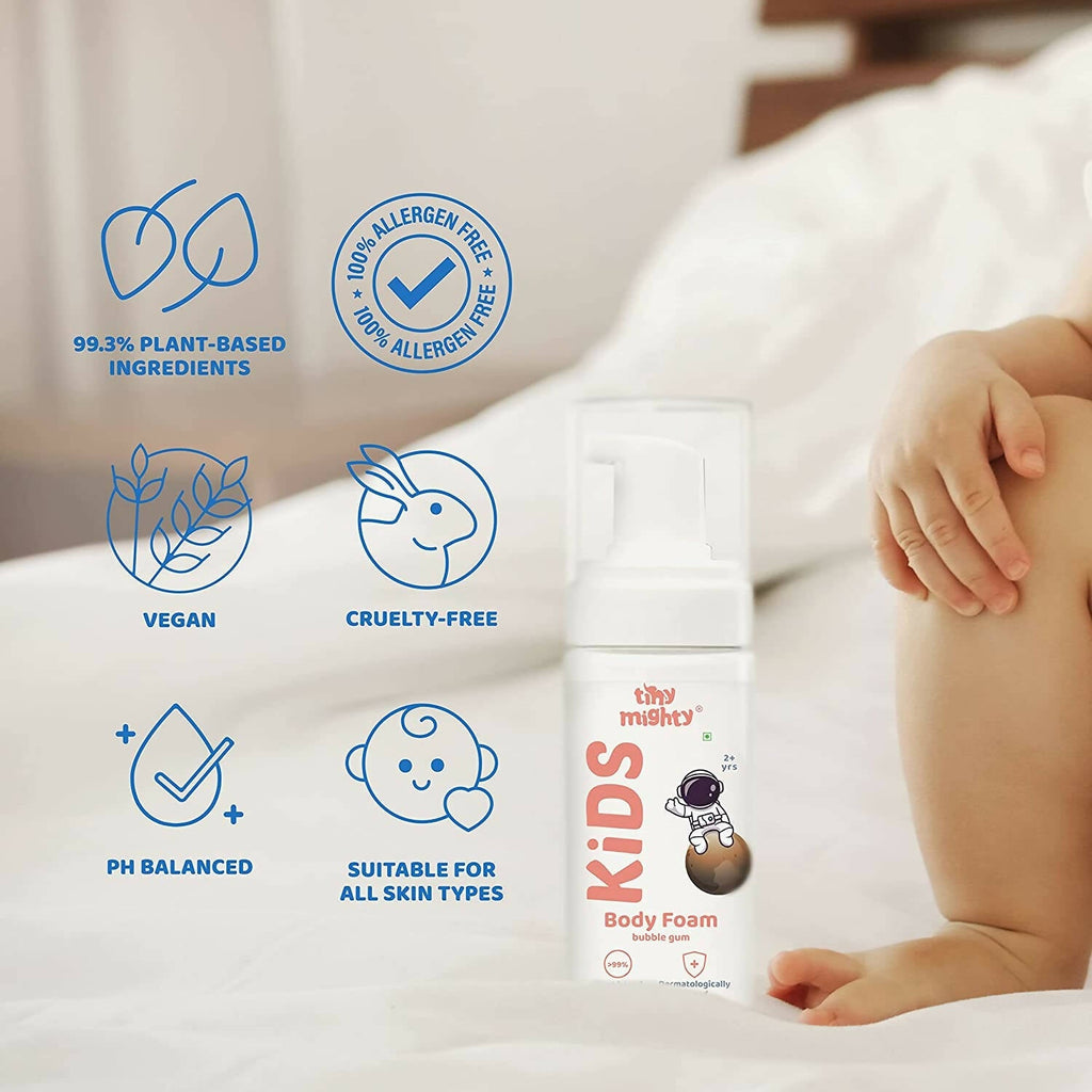 Tiny Mighty Kids Foam Body Wash