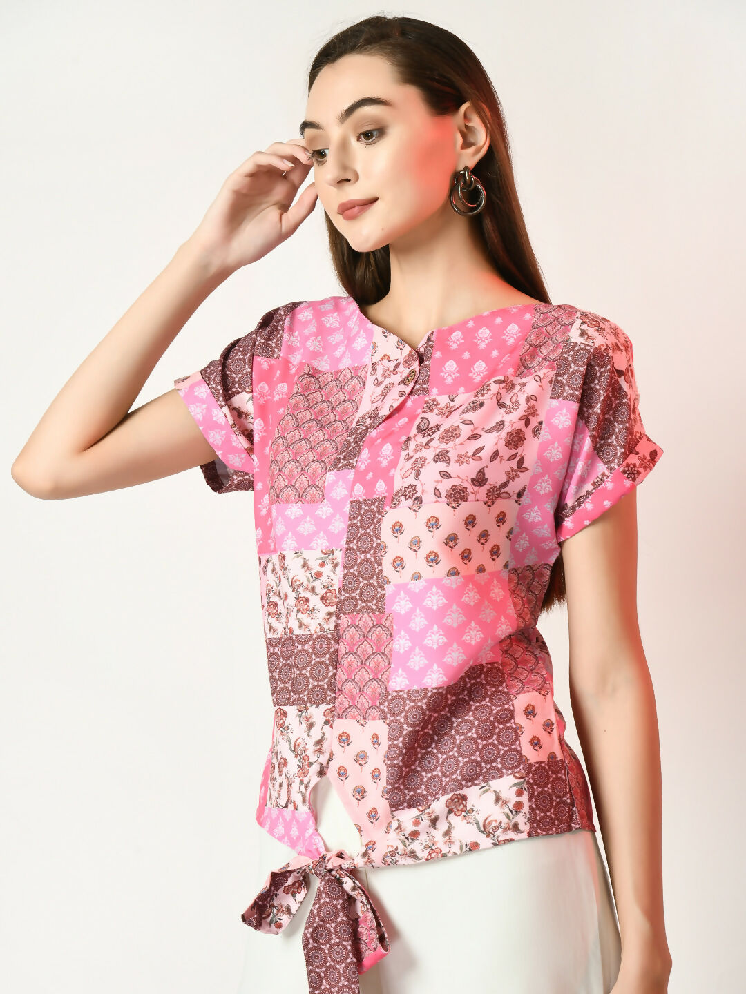 Myshka Women's Multi Printed Top
